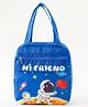 Astronaut Friend Kids Insulated Lunch Bag - Blue| Thermal Tiffin Bag| Lightweight School, Office & Picnic Food Carry Bag with Double Handles| Pouch for Cutlery