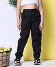 BaawRi Cotton Poplin Solid Pant - Black