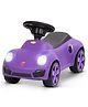BAYBEE Bolt Push Ride on Car for Kids, Rideons Cars with Music, Light & Comfort Seat | Kids Car Ride on Baby Toys for Kids Toddlers | Push Baby Car for Kids (Purple)