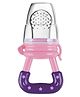 Numum Medium Size Silicone Fruit and Food Nibbler fruit feeder- Pink (Color and design may vary)