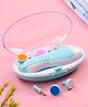 Numum Baby Nail Trimmer Electric Safe Baby Nail Clippers Manicure Set Trim Polish Grooming kit - Blue (color and design may vary)