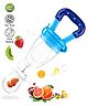 Numum Medium Size Silicone Fruit and Food Nibbler - Blue (Color and design may vary)