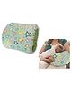 numum Cozy Nursing Baby Arm Pillow for Cradle Gift for Novice Mothers: Head Support Pillow Anti-Spitting Breastfeeding and Bottle Feeding Nursing Arm Pillow (MultiStar-Green)(Color and design May vary) (Color and design may vary)