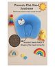 numum Mustard Seeds pillow for comforatble sleep and round head shaping (Blue kitti)(color and design may vary)