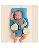 Numum Baby Hugging Pillow For Head Shaping|Neck Support New Born Baby Infant Soft,Plush Pillow - Blue (Color And Design May Vary)