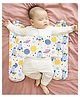 Numum Unisex Infant Toddler Baby Anti Rolling Bolster Pillow, Baby Sleep Positioner Pillow For Newborn (White)(Color And Design May Vary)