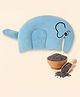 Numum Mustard Seed Pillow For New Born Baby, Ideal For Round Head Shaping Seed Pillow Rai Pillow (Blue Elephant Pillow) ( Color And Design May Vary)