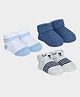 Mi Arcus Pack Of 3 Striped Socks - Blue