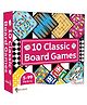 Popcorn Games & Puzzles 10 in 1 Classic Board Games Puzzle