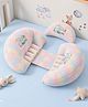 Numum Maternity Pillow | Pregnancuy Pillow | Dual Pregnancy Wedge Pillows | Wedge Pillow for Back & Belly Support - Rainbow pregnancy pillow