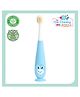 The Cheeky Kidzz Pack of 1 Baby Soft Bristles Suction Cup Base Bunny Design Teeth Manual Toothbrush BPA Free For Kids (1 To 10 Years) (BLUE)