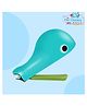 The Cheeky Kidzz Baby Cute Animal Cartoon Design Safety Nail Cutter Clipper Pedicure Manicure Care for Babies Kids BPA Free (SEA GREEN)