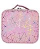 House of Quirk s Makeup Cosmetic Bag Storage Case With Adjustable Compartment - Pink Diamond