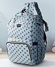 Luvlap Multifunctional Waterproof Diaper Bag-Backpack Cum Tote Bag Stars Print - Grey