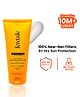 Foxtale SPF 50 Vitamin C Glow Sunscreen with PA++++ & Niacinamide, Lightweight, Prevents Tanning, No White Cast- 80 ml