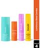 Foxtale Luminous Glow Combo for radiant and glowing skin, with Vitamin C, Hyaluronic Acid, Ceramides & SPF 70, Set of 4