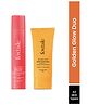 Foxtale Golden Glow Duo, with SPF50 Glow Sunscreen & Super Glow Moisturizer, Brightens, Hydrates, Prevents Tan, Set of 2 - 100 ml