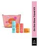 Foxtale On the Glow Travel Kit, For Bright & Glowing Skin with Vit C, Niacinamide & Peptides, Travel Pouch Included - 67 ml