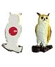 CAMBAY The Great Horned Golden White Owl - White