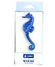 CAMBAY Neon Blue Seahorse with White Spots.