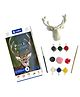 CAMBAY  3D Stag Paint it Yourself Kit Souvenirs Memory Gem Gift