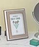 The Procure Store Elegant Design Matte finish Wooden Small Photo Frame- Beige