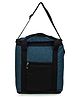 HOOM Office Lunch Bag with Met pet Aluminum Insulation- 13Litre -Blue Melange