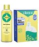 Cleevo Natural Floor Cleaner, Bottle Pack, Non-Toxic, Eco-Friendly, Powder to Liquid, Lemon - 2 L