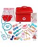 Hop N Play Pretend Play Dentist Set for Kids with Stethoscope Doctor Playset , Kids Role play toys, Storage Doctor kit, Imaginative play