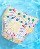 SuperBottoms Swimming Diapers for Babies & Toddlers - Washable, Reusable & Adjustable Swim Diapers | White Warli