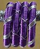 Kamule Set Of 2 Gota Lace Detailed Bangles - Light Lavender