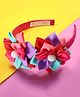 Kamule Floral Designed Hair Band - Multi Colour