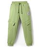 Pine Kids Cotton Knit Full Length Solid Lounge Pant - Light Green