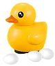 Kids Mandi Duck Toy with Light and Sound, Battery Operated, Bump and Go Movement