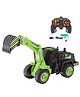 Kids Mandi Remote Control Truck RC Spin, Electric Lights, High Speed - Green