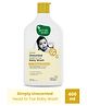 Mother Sparsh Baby Simply Unscented Head to Toe Baby Wash with Natural Oatmeal Tear Free Formula 2 in 1 pH Balanced Formula for Sensitive Skin - 400 ml