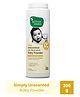Mother Sparsh Baby Simply Unscented All Natural Baby Powder Ultra Gentle Formula with Natural Oatmeal Talc Free Baby Dusting Powder For Sensitive Dry & Normal Skin - 200 g