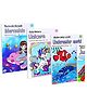 New pinch  Magic Water Colors Paint Brush Drawing Book Pack of 3 (color & design may vary)
