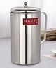 HAZEL Water Jug with Lid | Stainless Steel Serve Water Pitcher | Ideal for Serving Water, Juices & Beverages, 2 Litre