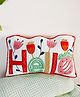 Orak Living Hello Shape Pillow- White