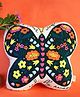 Orak Living Wildflower butterfly Shape Pillow- Multi