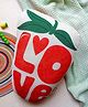 Orak Living Strawberry Love Shape Pillow- Red