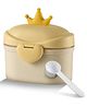 TONY STARK 400 ml Portable Milk Powder Container, Baby Food Container for Travelling, First Feed Baby Storage Box with Built-In Scoop Holder (Tiny King)