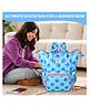 Little Munchkins Cute New Born Unisex Multipurpose Spacious light weight diaper backpack mothers nursing bag::color::sky blue