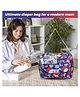 Little Munchkins New Born Spacious multi purpose Nursing Tote unisex Diaper bag water resistant for mother carry::color::royal blue