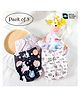 Ortis Free Size  Quick Dry UltraThin Pads Leakage Proof Reusable Cloth Diaper Multicolor Outer Shell only | (No inserts included) (Pack of 3)