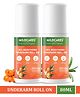 MildCares Underarms Roll-On with 99% Sea Buckthorn  Fresh, Smooth, and Protected Skin (Pack of 2) - 40 ml Each