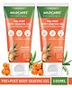 MildCares Pre+Post Shaving Gel For Women with 99% Pure Sea Buckthorn | Smooth, Comfortable| Soothes & Protects Skin (Pack of 2) - 50 g Each