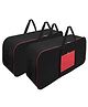 Storite 2 Pack Nylon Jumbo Super-Size 160 L Moisture Proof MultiPurpose Heavy Duty Storage Bag for Toys/Stationery/Blankets/Clothes/Moving Bags With Strong Handles Rectangular Black