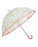 Yellow Bee Unicorn Printed Dome Umbrella - Multi Colour